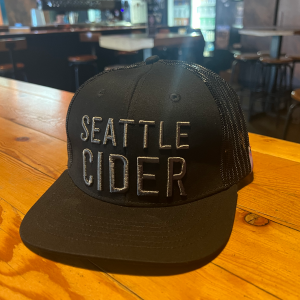 Black Seattle Cider Pride Hat